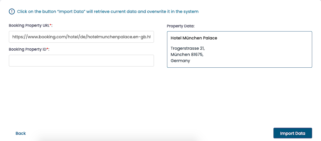 CultBay Import data from Booking.com